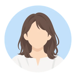 20代女性のお客様を表す匿名イラスト