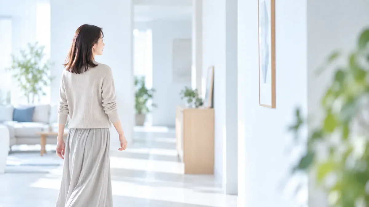事実を知り、これからの選択について考える女性