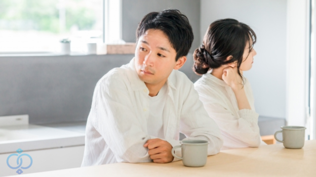 喧嘩するカップル