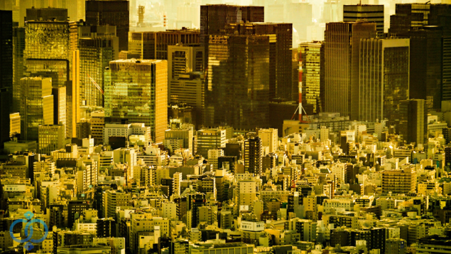 都内の航空写真