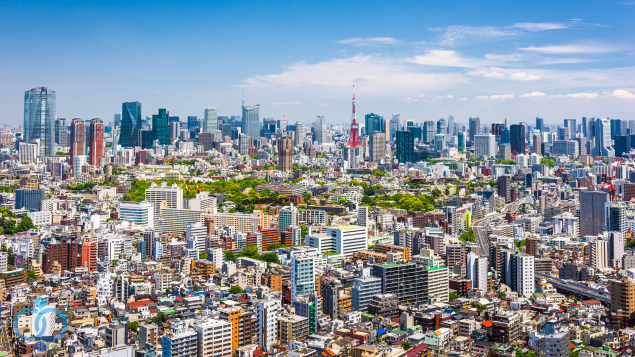 都内の航空写真