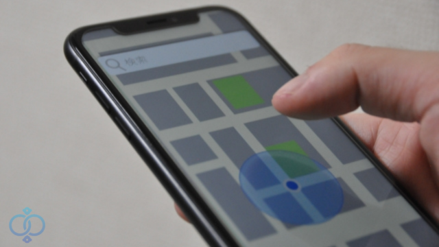 スマホでGPSを操作