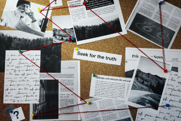 探偵が音信不通の兄弟を探しているイメージ写真