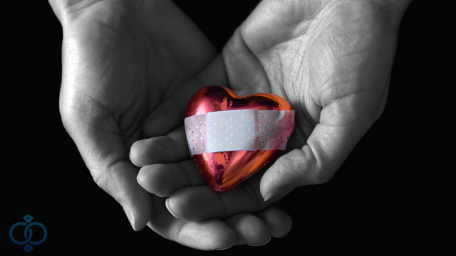 傷ついたハート