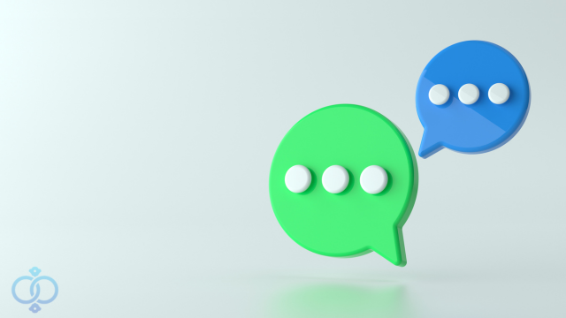 会話のやり取り