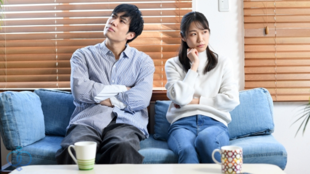 険悪な雰囲気なカップル