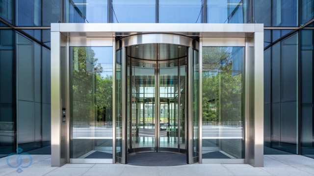 オフィスのエントランス