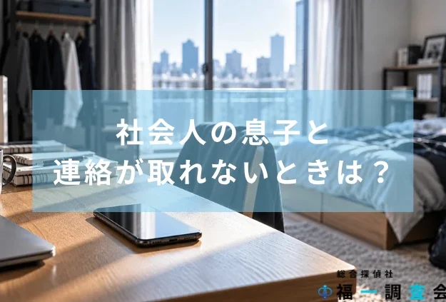 一人暮らしの社会人の息子の部屋に置かれたスマートフォン
